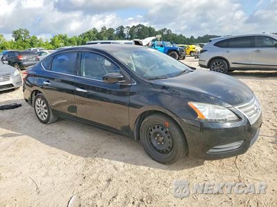 Czwarte zdjęcie samochodu z boku: 2014 NISSAN SENTRA SV VIN:3N1AB7AP8EL676678 - miniatura