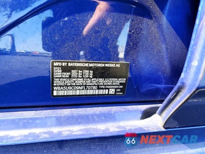 Zdjęcie 12 z 12 samochodu: 2022 BMW M340XI VIN:WBA5U9C09NFL70780 - miniatura
