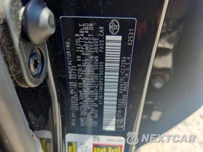 Zdjęcie 12 z 12 samochodu: 2023 TOYOTA CAMRY SE VIN:4T1G11AK6PU790999 - miniatura