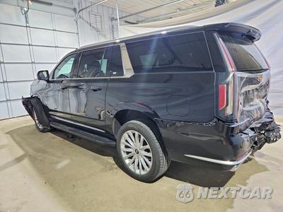 Drugie zdjęcie samochodu z przodu: 2023 CADILLAC ESCALADE ESV LUXURY VIN:1GYS4JKL8PR256431 - miniatura