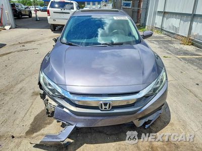 Piąte zdjęcie samochodu w środku: 2017 HONDA CIVIC EX VIN:19XFC2F73HE070533 - miniatura