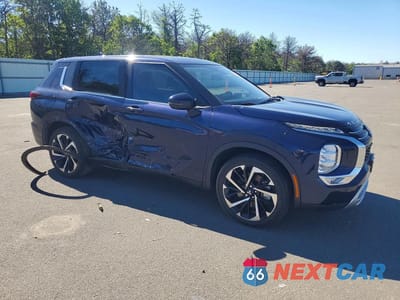 Czwarte zdjęcie samochodu z boku: 2022 MITSUBISHI OUTLANDER SE VIN:JA4J4UA82NZ011535 - miniatura