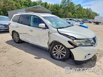 Czwarte zdjęcie samochodu z boku: 2016 NISSAN PATHFINDER SL VIN:5N1AR2MM8GC605066 - miniatura