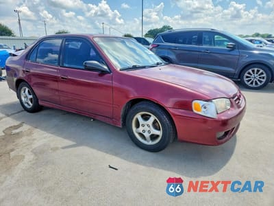 Czwarte zdjęcie samochodu z boku: 2001 TOYOTA COROLLA S VIN:1NXBR12E11Z509873 - miniatura