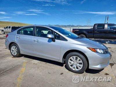 Czwarte zdjęcie samochodu z boku: 2012 HONDA CIVIC LX VIN:19XFB2F51CE379041 - miniatura