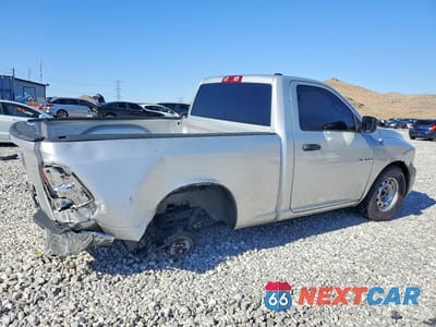 Trzecie zdjęcie samochodu z tyłu: 2010 DODGE RAM 1500 VIN:3D7JB1EK0AG191307 - miniatura