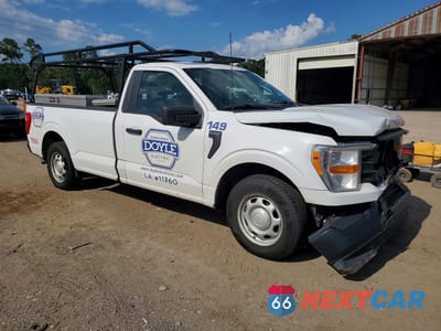 Czwarte zdjęcie samochodu z boku: 2022 FORD F150 VIN:1FTMF1CB6NKD24469 - miniatura