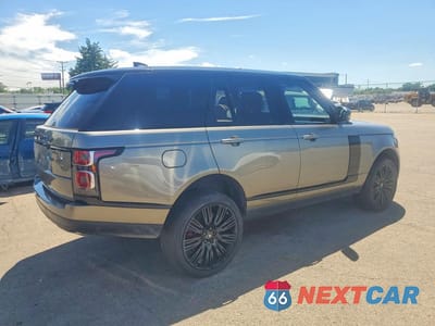 Trzecie zdjęcie samochodu z tyłu: 2018 LAND ROVER RANGE ROVER SUPERCHARGED VIN:SALGS2RE5JA388074 - miniatura