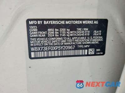 Zdjęcie 14 z 14 samochodu: 2023 BMW X1 XDRIVE28I VIN:WBX73EF0XP5Y20967 - miniatura