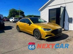 Czwarte zdjęcie samochodu z boku: 2020 HYUNDAI SONATA SEL PLUS VIN:5NPEJ4J2XLH016739 - miniatura