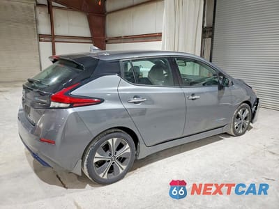 Trzecie zdjęcie samochodu z tyłu: 2019 NISSAN LEAF SL VIN:1N4AZ1CP1KC302543 - miniatura