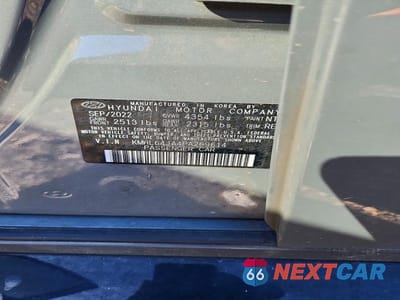 Zdjęcie 12 z 12 samochodu: 2023 HYUNDAI SONATA SEL VIN:KMHL64JA4PA269614 - miniatura