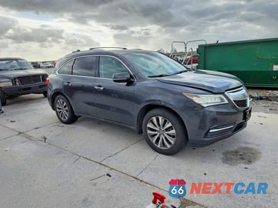 Czwarte zdjęcie samochodu z boku: 2015 ACURA MDX TECHNOLOGY VIN:5FRYD4H46FB020381 - miniatura