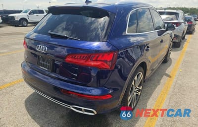 Czwarte zdjęcie samochodu z boku: 2018 AUDI SQ5 PRESTIGE VIN:WA1C4AFY4J2088801 - miniatura