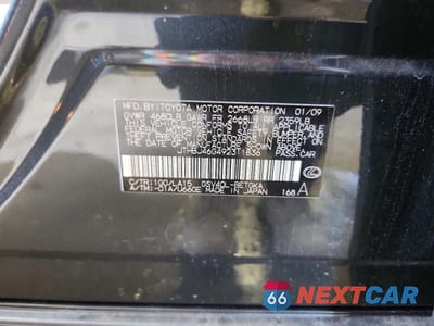 Zdjęcie 13 z 13 samochodu: 2009 LEXUS ES 350 VIN:JTHBJ46G492311836 - miniatura