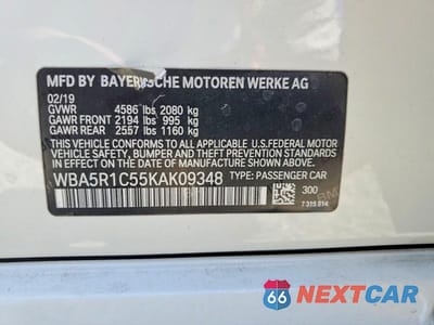 Zdjęcie 13 z 13 samochodu: 2019 BMW 330I VIN:WBA5R1C55KAK09348 - miniatura