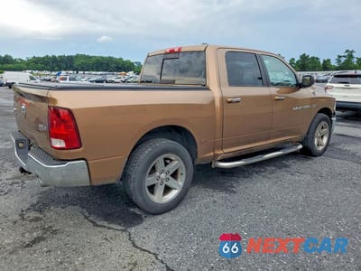 Trzecie zdjęcie samochodu z tyłu: 2012 DODGE RAM 1500 SLT VIN:1C6RD7LT5CS195300 - miniatura