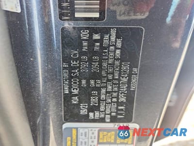 Zdjęcie 13 z 13 samochodu: 2021 KIA FORTE LXS VIN:3KPF24AD7ME412801 - miniatura