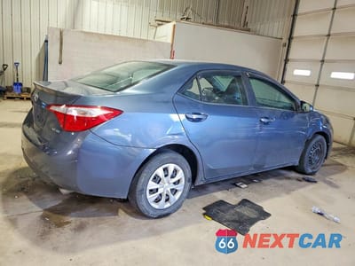 Trzecie zdjęcie samochodu z tyłu: 2014 TOYOTA COROLLA LE ECO VIN:5YFBPRHE1EP127104 - miniatura