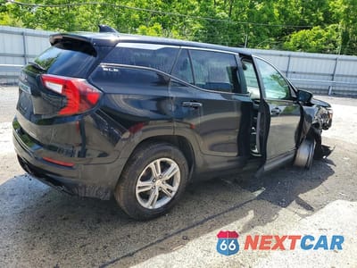 Trzecie zdjęcie samochodu z tyłu: 2022 GMC TERRAIN SLE VIN:3GKALTEV8NL180148 - miniatura