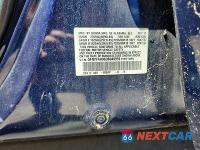 Zdjęcie 13 z 13 samochodu: 2013 HONDA PILOT TOURING VIN:5FNYF4H96DB048959 - miniatura