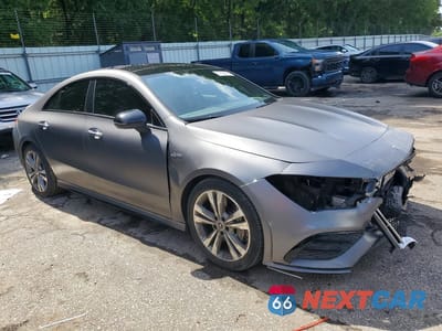 Czwarte zdjęcie samochodu z boku: 2020 MERCEDES-BENZ CLA VIN:W1K5J5BB5LN116791 - miniatura