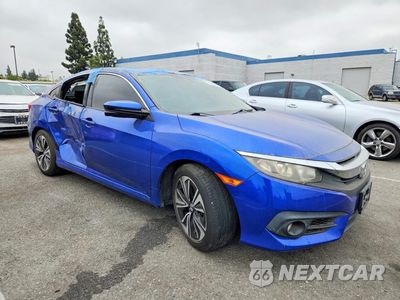 Czwarte zdjęcie samochodu z boku: 2016 HONDA CIVIC EXL VIN:2HGFC1F78GH642338 - miniatura