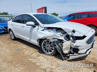 Czwarte zdjęcie samochodu z boku: 2020 FORD FUSION SE VIN:3FA6P0HD8LR236290 - miniatura