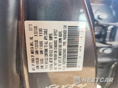 Zdjęcie 12 z 12 samochodu: 2012 HONDA ACCORD SE VIN:1HGCP2F6XCA224652 - miniatura