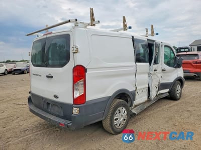 Trzecie zdjęcie samochodu z tyłu: 2018 FORD TRANSIT T-250 VIN:1FTYR1ZM2JKB16861 - miniatura