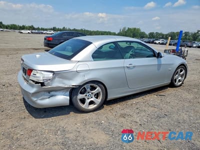 Trzecie zdjęcie samochodu z tyłu: 2007 BMW 3 SERIES 328I VIN:WBAWL13517PX15446 - miniatura