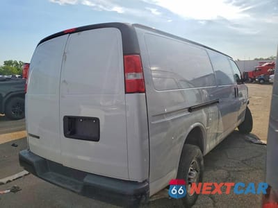 Trzecie zdjęcie samochodu z tyłu: 2023 CHEVROLET EXPRESS G2500 VIN:1GCWGBFP5P1175337 - miniatura