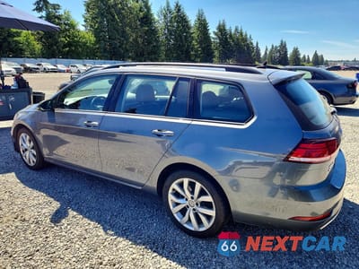 Drugie zdjęcie samochodu z przodu: 2019 VOLKSWAGEN GOLF SPORTWAGEN S VIN:3VWY57AU6KM507223 - miniatura