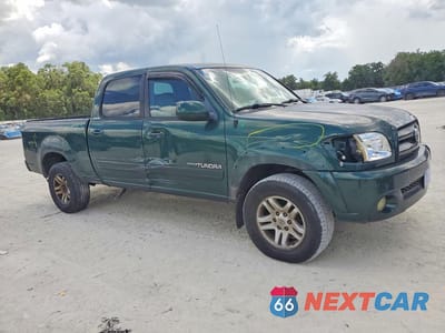 Czwarte zdjęcie samochodu z boku: 2004 TOYOTA TUNDRA DOUBLE CAB LIMITED VIN:5TBDT48124S466313 - miniatura