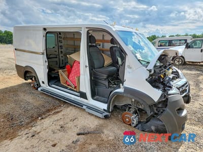 Czwarte zdjęcie samochodu z boku: 2026 RAM PROMASTER 2500 DELIVERY VAN VIN:3C6LRVVG6TE175507 - miniatura