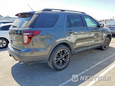 Trzecie zdjęcie samochodu z tyłu: 2015 FORD EXPLORER SPORT VIN:1FM5K8GT1FGB96640 - miniatura