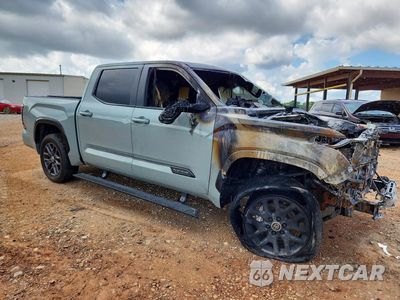 Czwarte zdjęcie samochodu z boku: 2024 TOYOTA TUNDRA PLATINUM VIN:5TFNA5AB6RX039261 - miniatura