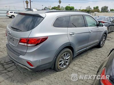 Trzecie zdjęcie samochodu z tyłu: 2018 HYUNDAI SANTA FE SE VIN:KM8SM4HF5JU269212 - miniatura
