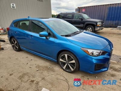 Czwarte zdjęcie samochodu z boku: 2019 SUBARU IMPREZA SPORT VIN:4S3GTAM63K3758216 - miniatura