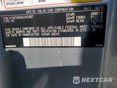 Zdjęcie 11 z 11 samochodu: 2013 VOLVO C70 T5 VIN:YV1672MC0DJ143997 - miniatura