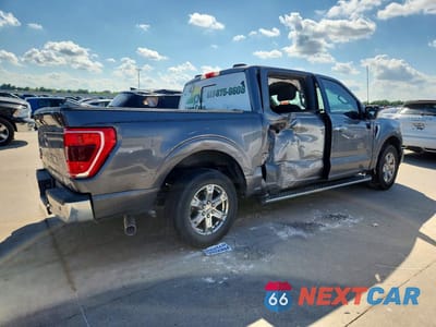 Trzecie zdjęcie samochodu z tyłu: 2021 FORD F150 SUPERCREW VIN:1FTEW1C52MFC71193 - miniatura
