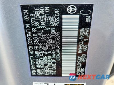 Zdjęcie 12 z 12 samochodu: 2024 TOYOTA PRIUS XLE VIN:JTDACAAU4R3038295 - miniatura