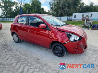 Czwarte zdjęcie samochodu z boku: 2015 MITSUBISHI MIRAGE DE VIN:ML32A3HJ4FH038266 - miniatura
