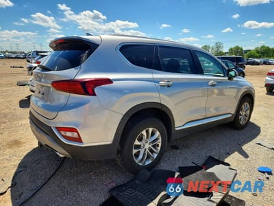 Trzecie zdjęcie samochodu z tyłu: 2020 HYUNDAI SANTA FE SEL VIN:5NMS33AD2LH190651 - miniatura