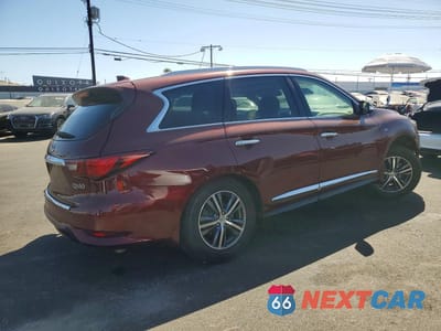 Trzecie zdjęcie samochodu z tyłu: 2019 INFINITI QX60 LUXE VIN:5N1DL0MN2KC505145 - miniatura