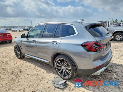 Drugie zdjęcie samochodu z przodu: 2024 BMW X3 SDRIVE30I VIN:5UX43DP03R9U76384 - miniatura