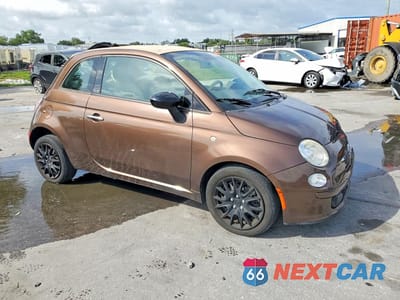 Czwarte zdjęcie samochodu z boku: 2012 FIAT 500 POP VIN:3C3CFFDR0CT251667 - miniatura