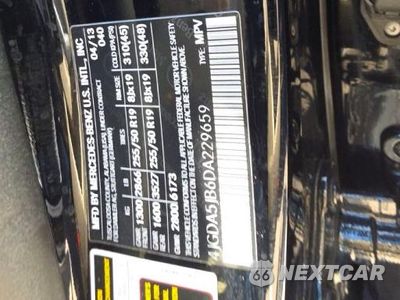 Zdjęcie 10 z 13 samochodu: 2013 MERCEDES-BENZ ML 350 VIN:4JGDA5JB6DA229659 - miniatura