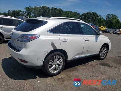 Trzecie zdjęcie samochodu z tyłu: 2010 LEXUS RX 450H VIN:JTJBC1BA2A2016795 - miniatura