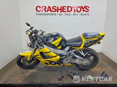Trzecie zdjęcie samochodu z tyłu: 2000 HONDA CBR900 RR VIN:JH2SC4401YM004846 - miniatura
